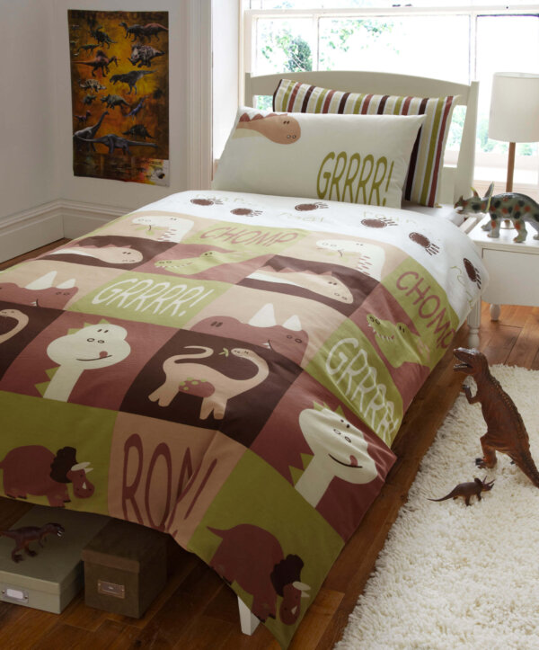 Dinoland Single Duvet Set