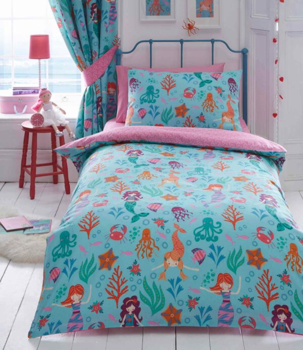 Mermaid Toddler Duvet Set