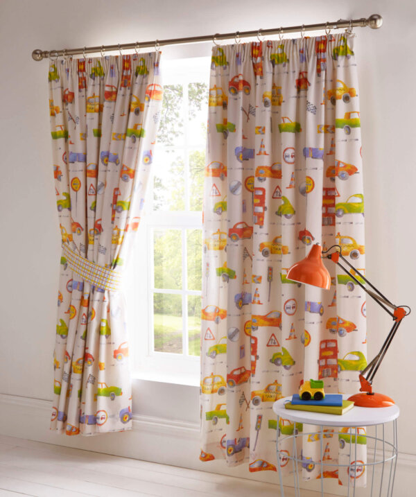 Cars Curtains 66" x 72"