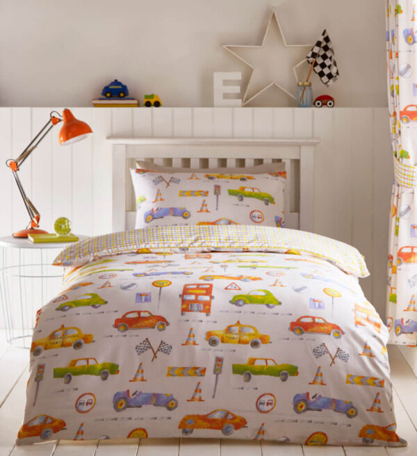 Cars Double Bed Duvet Cover Set