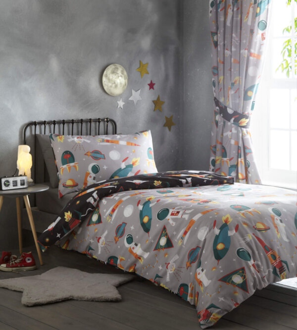 Spaceman Duvet Cover Set Double