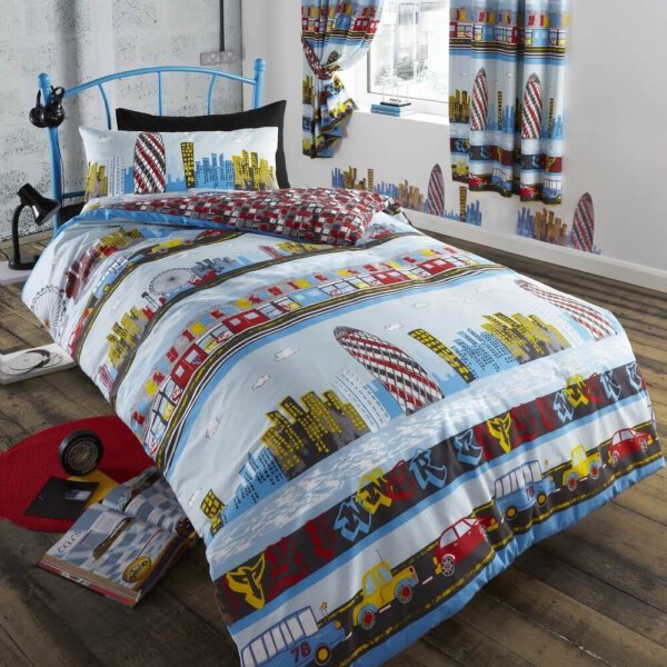 Inner City Double Bed Duvet Cover