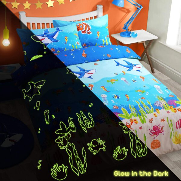 Sea life Fun Double Bed Duvet Set