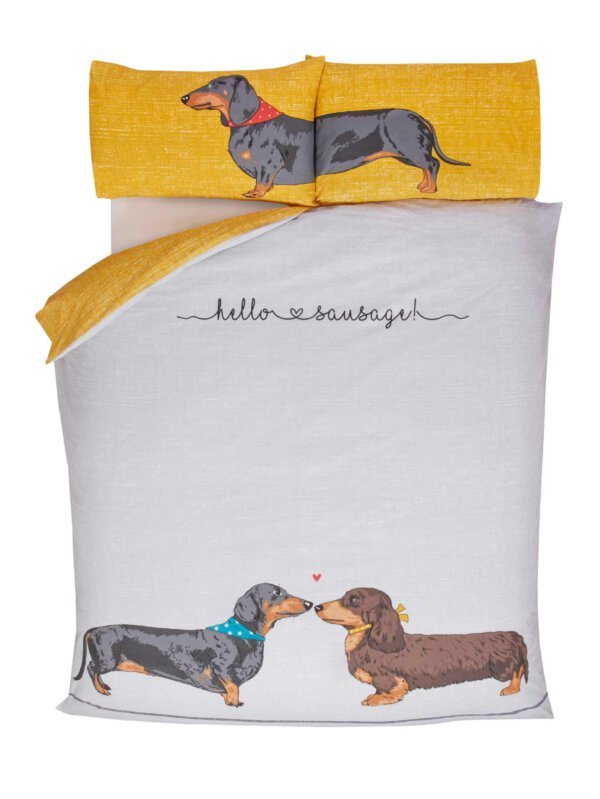 Hello Sausage Single Duvet Cover Set