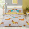 Single Dolly Dachshund Duvet Set - Image 2