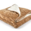 Light Weighted Blanket Taupe 4.1kg - Image 2