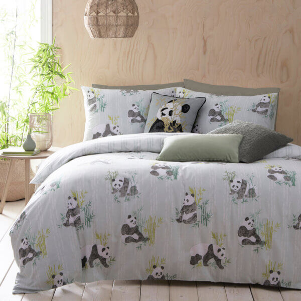 Pandas King Duvet Set