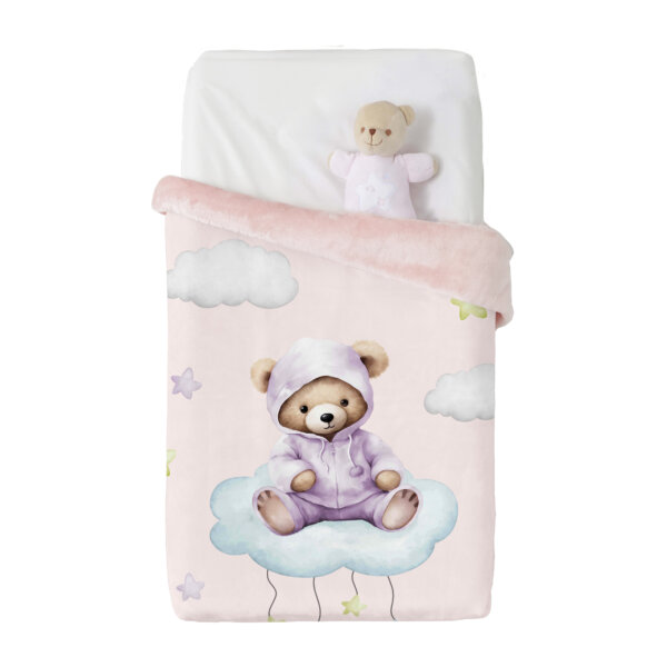 Manterol Baby Cot Blanket 537C04 110 x 140